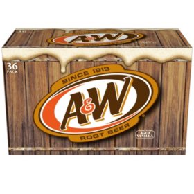 A&W Root Beer Soda (12 fl. oz., 36 pk.)