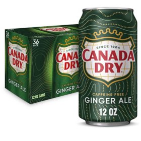 Canada Dry Ginger Ale Soda (12 fl. oz., 36 pk.)