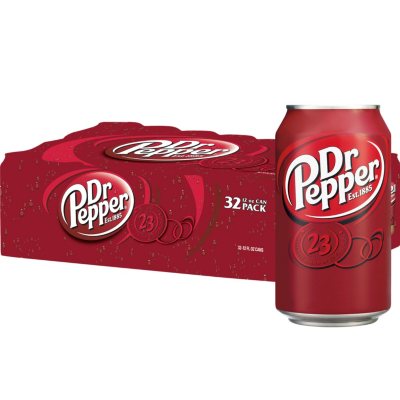 DR PEPPER 32 / 12OZ CANS - Sam's Club