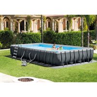 Intex Ultra XTR Rectangular Pool Set,  L 32' x W 16' x H 52"