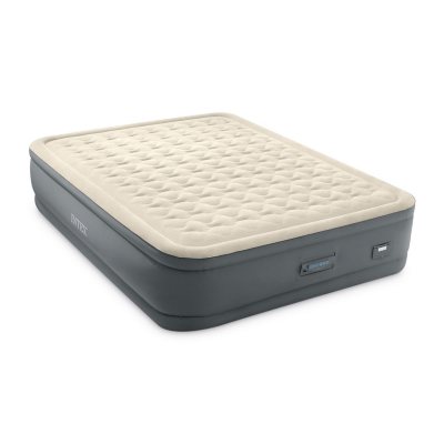 Intex Queen PremAire II Elevated Airbed with Fiber Tech and 