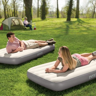 Intex 2 in 1 Twin Airbed Mattress with Battery Pump Sam s Club