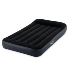 Intex Queen Dura-Beam Deluxe Comfort Pillow Rest Airbed with Internal Pump  - Sam's Club