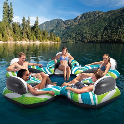 Intex Inflatable Sport Tube Float with 2 Quick Connectors