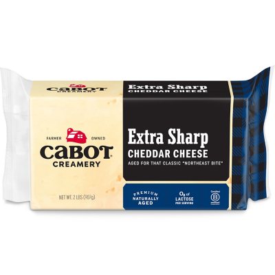 Cabot Extra Sharp White Cheddar Cheese, 60% OFF