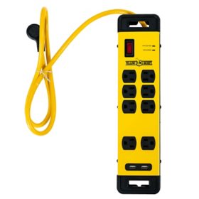 Yellow Jacket 8-Outlet Power Block With USB