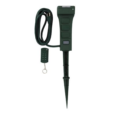 Holiday Heavy Duty 3 Outlet Remote Outdoor