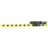 Yellow Jacket 36" Long Heavy-Duty All-Metal Workshop Power Strip with 2.4Amps USB (9 Outlets)