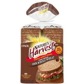 Nature's Harvest 100% Stone Ground Whole Wheat (20oz / 2pk)