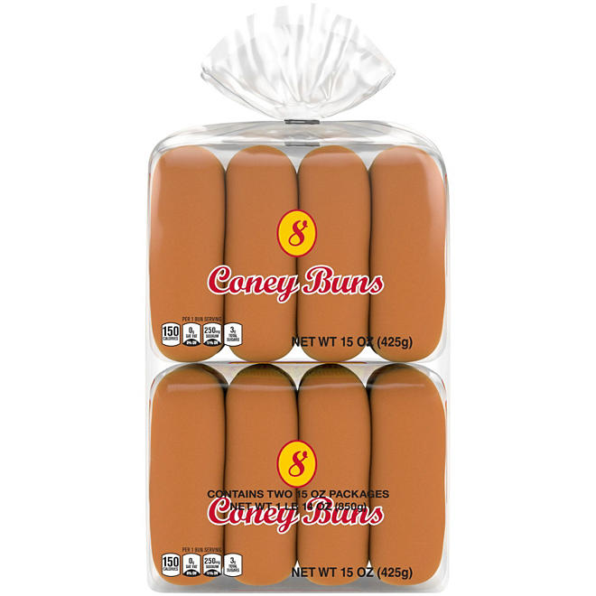 Grandma Sycamore’s Home-Maid Coney Hot Dog Buns (30oz/16ct)