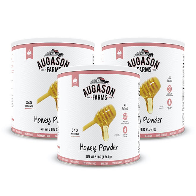 Augason Farms Honey Powder (48 oz., 3 pk.)