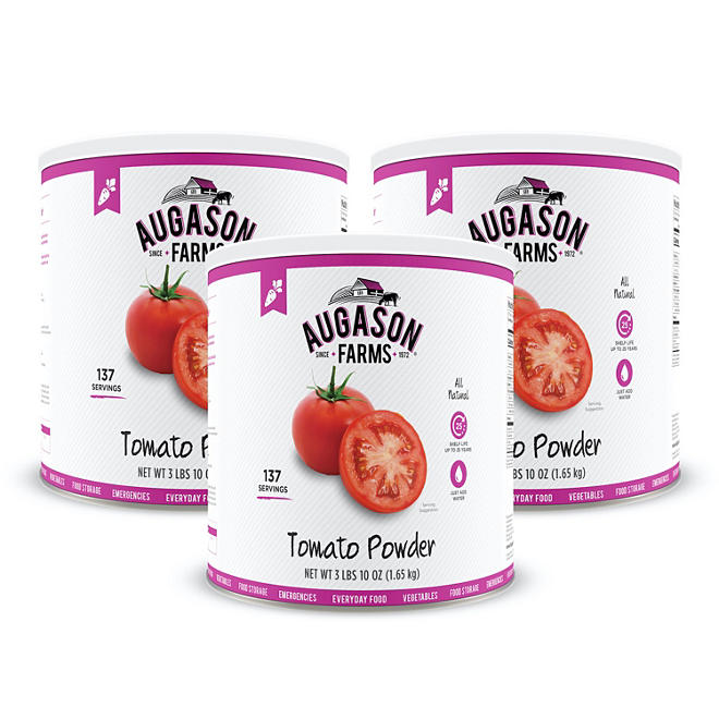 Augason Farms Tomato Powder (58 oz., 3 pk.)