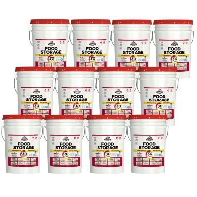 30 Day Box Emergency Box Bulk Food Supply Kit (38lb - 448+