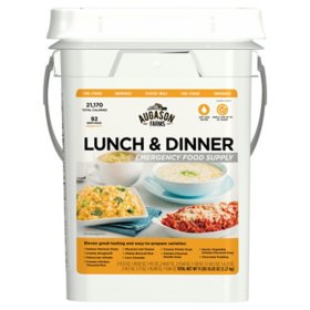 NuManna INT-NMFP 144 Meals, Emergency Survival Food Storage Kit, Separate  Rations, in a Bucket, 25 Plus Year Shelf Life, GMO-Free