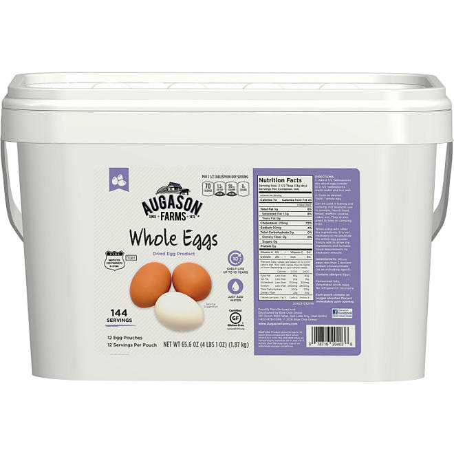 Augason Farms Whole Eggs (4lb.)