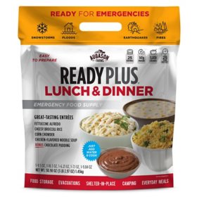 Augason Farms Ready Plus Lunch & Dinner Emergency Food Supply