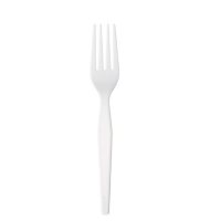 Dixie Plastic Cutlery, Heavyweight Forks, White (1000 ct.)