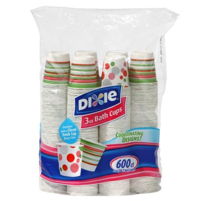 small dixie cups with lids