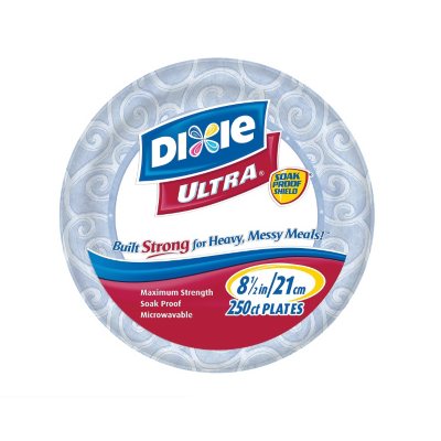 Dixie Ultra 8-1/2 Paper Plate, 240-count