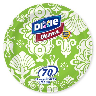 Dixie Ultra Built Strong 10 1/16in Paper Plates