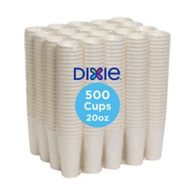 Dixie PerfecTouch Insulated Paper Cups, White, Various Sizes 