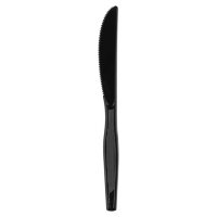 Dixie Plastic Cutlery, Heavyweight Knives, Black (1000 ct.)