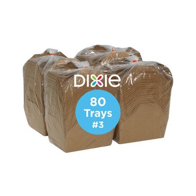 36 Wholesale Dispozeit Disposable Food Container 30 Oz / 6 Ct Rectangle 2  Divided (3 Lids + 3 Conts) - at 