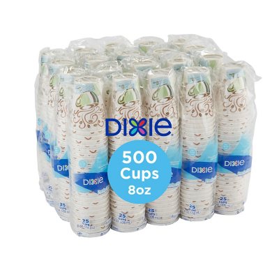 Dixie To Go Hot Beverage Cups & Lids, 16ounce, 132 Count, Assorted Des –