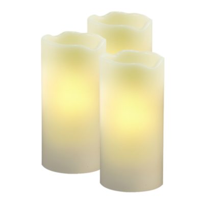 3PK LED CANDLES FLAMELESS Sam's Club