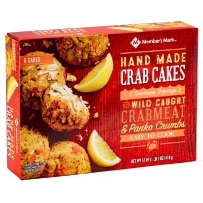 Member's Mark Handmade Crab Cakes, Frozen 18 oz.