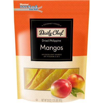 Daily Chef Dried Philippine Mangos 20 oz. Sam's Club