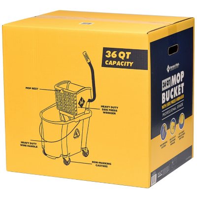Member's Mark Commercial Mop Bucket with Wringer (36 qt.) - Sam's Club