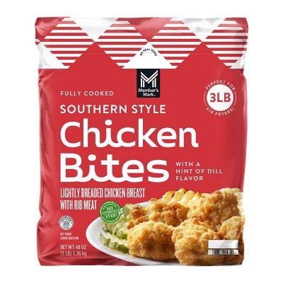 Lightly Breaded Chicken Breast Original Fillets (3lbs) - Just Bare