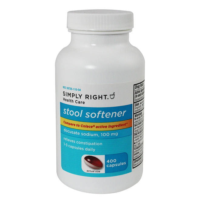 Simply Right Stool Softener - 400 ct.