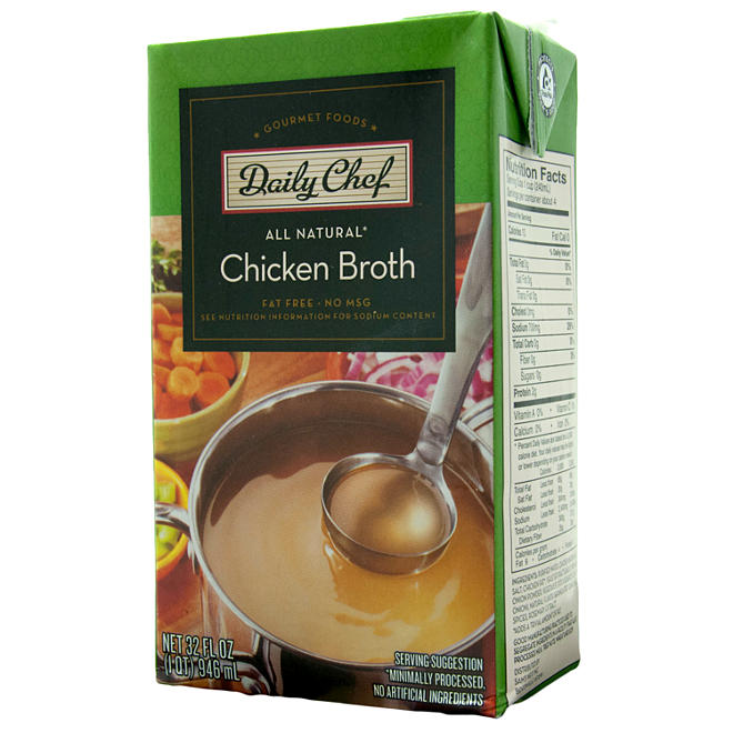 Daily Chef Chicken Broth - 32 oz. - 6 pk 