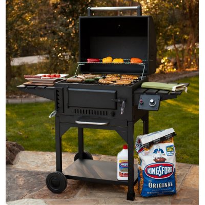 Member s Mark Gas Fired Ignition Charcoal Grill Sam s Club