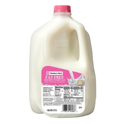 milk mark skim gallon fat member sam club gal samsclub