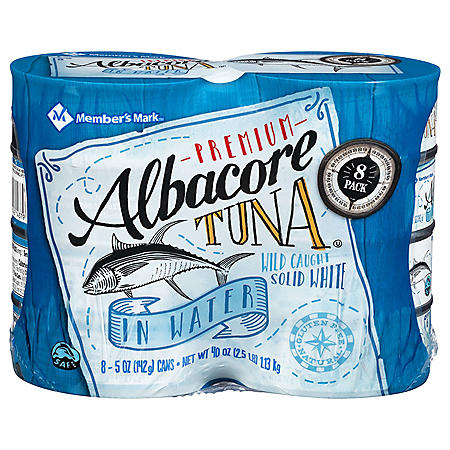Member's Mark Solid White Albacore Tuna (5 oz., 8 pk.)