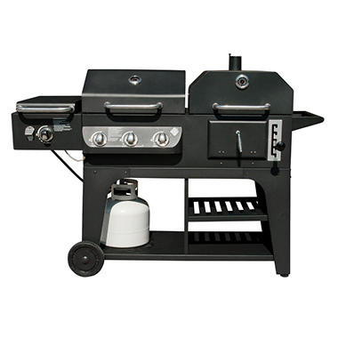 Members Mark Hybrid Grill – Gas Grill + Charcoal Grill