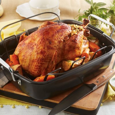 Daily Chef 16" Nonstick Roaster with Rack Sam's Club