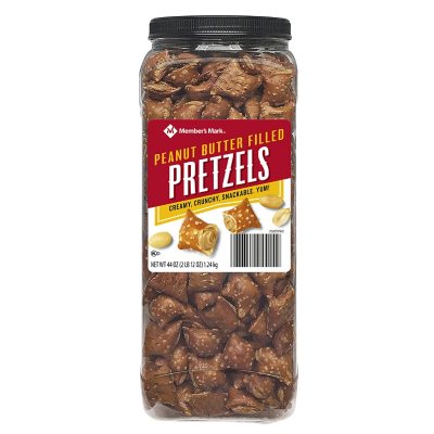 Member's Mark Peanut Butter Filled Pretzels (44 oz.) - Sam's Club
