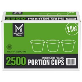 Choice 10 oz. Plastic Cold Cup with 2 oz. Insert and PET Flat Lid with No  Slot - 100/Pack