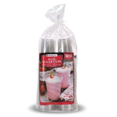 CUP/ Plastic, Translucent, 16 oz, 1000/case-Food Service – Croaker, Inc