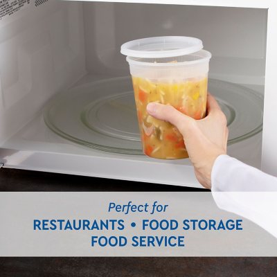 Hefty Food Storage Containers with Lids (28 oz., 60 pc.) - Sam's Club