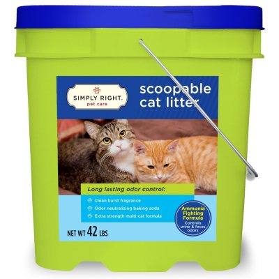 Cat litter best sale 42 lbs