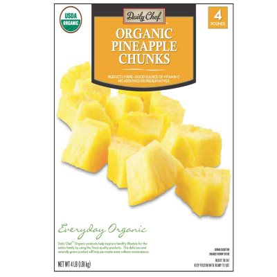 Woodstock Pineapple Chunks Organic