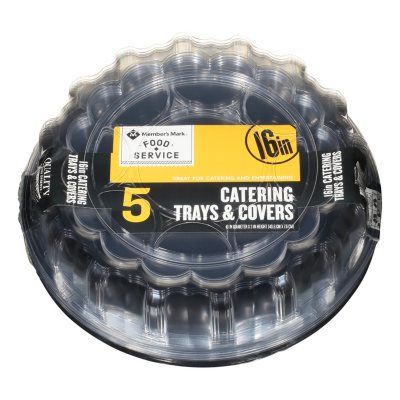 Member's Mark 16 Catering Tray with Covers (5 ct.) - Sam's Club