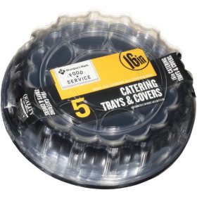 Member S Mark 16 Catering Tray With Lids 5 Pk Sam S Club
