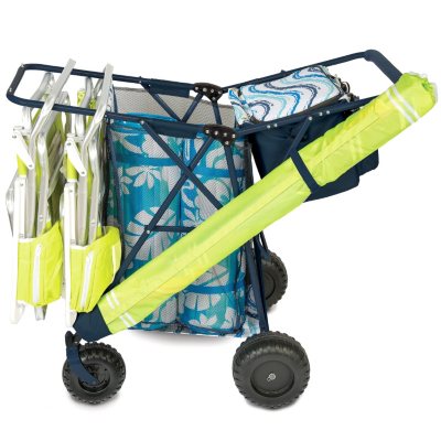 Multi-Functional Beach Fishing Cart - China Utility Cart, Folding Wagon