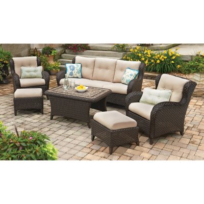 Sunbrella deep seating patio furniture sale